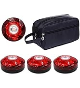 Tumecos Emergency Flare Alert LED Flare Beacon Auto Roadside Safety Warning Signal Caution Light ...