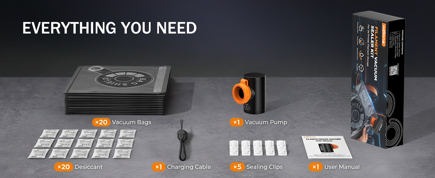 filament storage bags