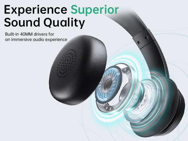 bluetooth headphones with mic