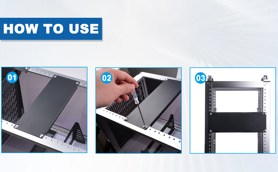 10 inch 2u blank panel