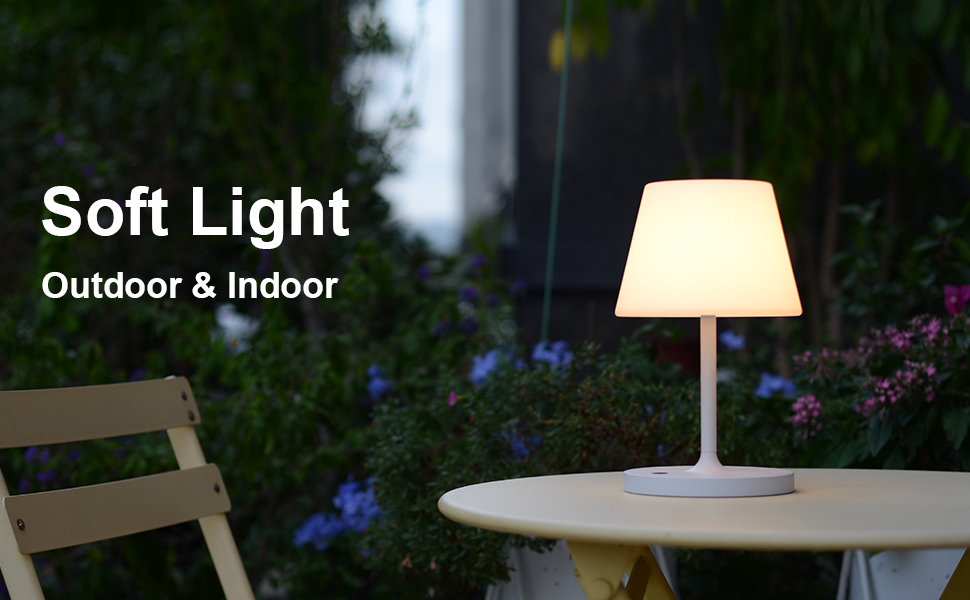 WEILAILUX Small Rechargeable Cordless Table Lamp-2
