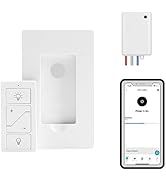 Dimmer Switch ONLY Work with Alexa Smart Wireless Dimmer Light Switch Remote Control dimmer Light...