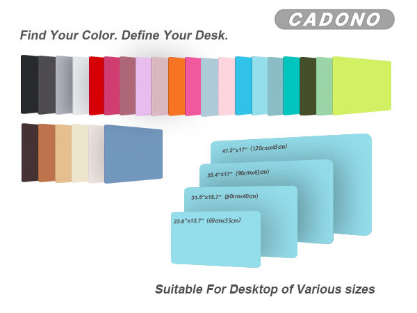 Leather Office Desk Pad Protector, Large Mouse Pad, Non-Slip, PU Leather, Laptop Desk Blotter