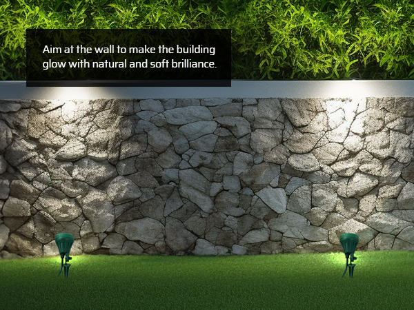 led spotlight outdoor for wall