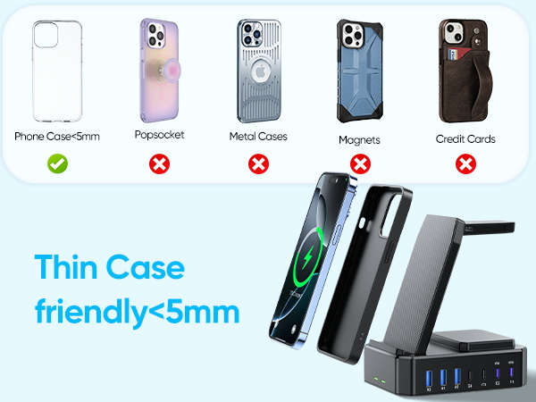 wireless charging pad multiple devices