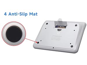 Anti- Slip mat Desktop Calculator