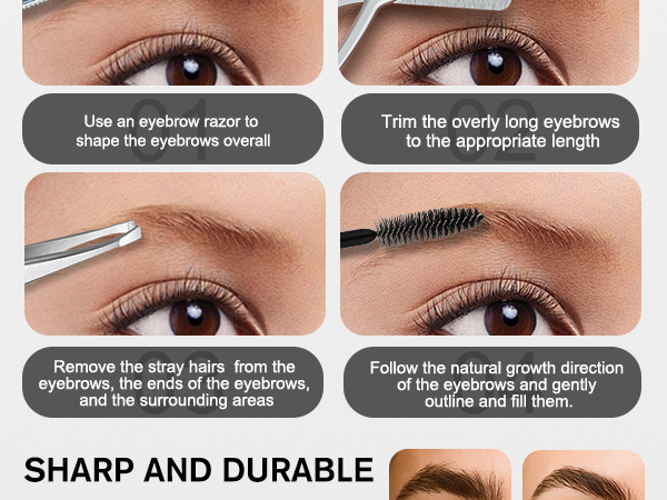eyebrow trimmer scissors
