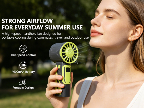 handheld fan