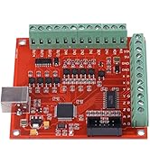 Yctze 100Khz USB Motion Controller Card, Engraving CNC Board with Interface Cable, 4 Axis GRBL Co...