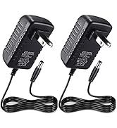 TOBWOLF 2PCS 5V 2A Power Supply Adapter, DC 5V 10W Switching Power Adapter, AC 100V-240V to DC 5 ...