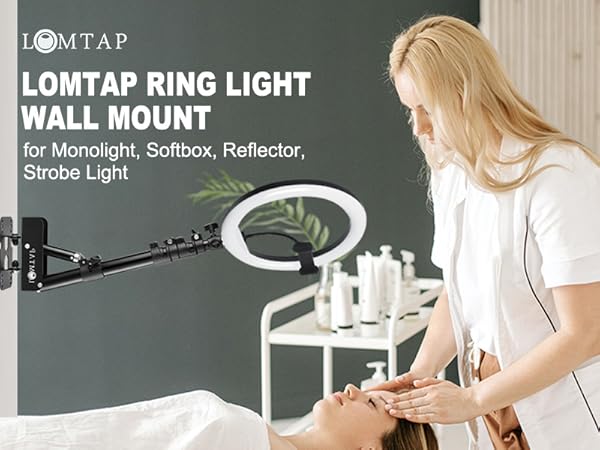 ring light wall mount