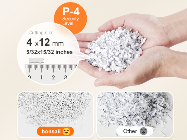 Bonsaii Heavy Duty Paper Shredder for Office