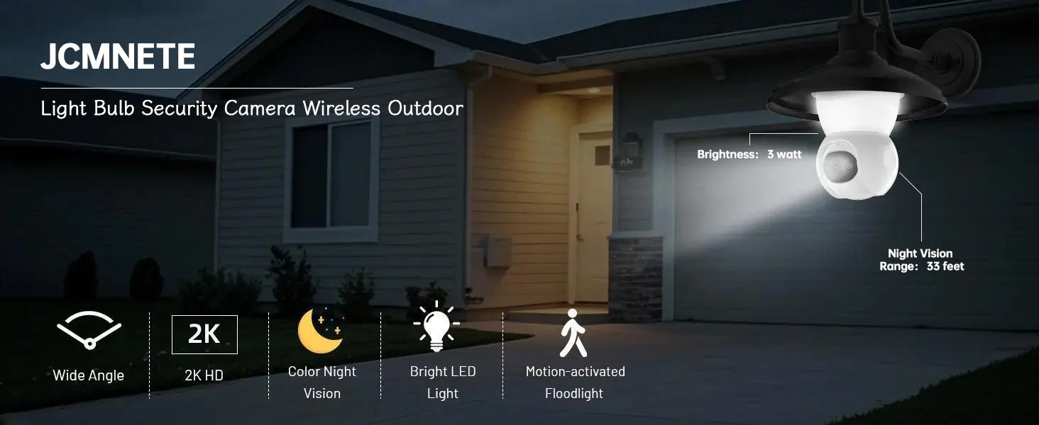 light bulb camera outdoor