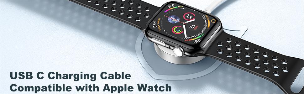 USB C Charging Cable Compatible with Apple Watch