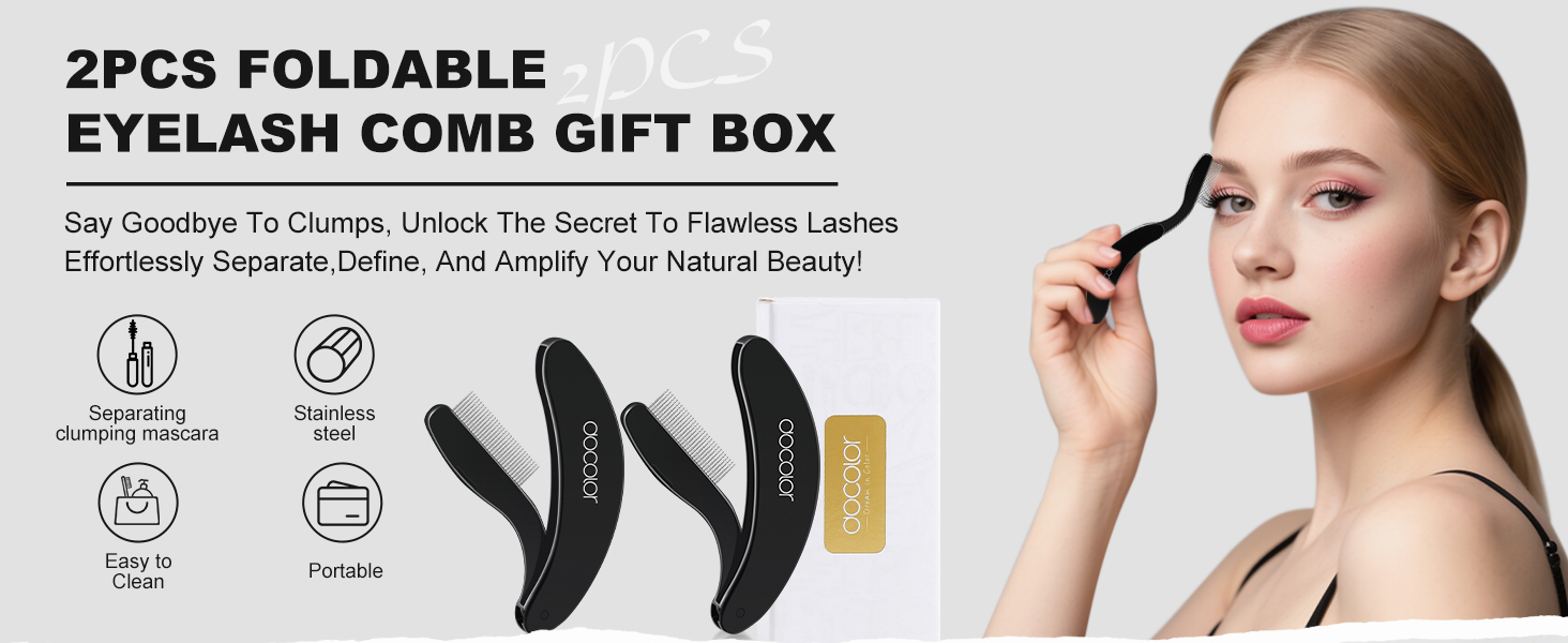  Eyelash Comb