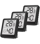 Digital Hygrometer Indoor Thermometer Fast Refresh Accurate Temperature and Humidity Monitor for ...