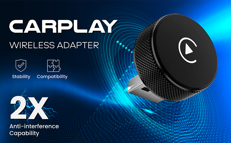 carplay, wireless adapter