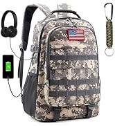 TILYTADLY School Backpack for Boys - Camouflage Boys Backpack for Kids Teens Elementary Middle Sc...