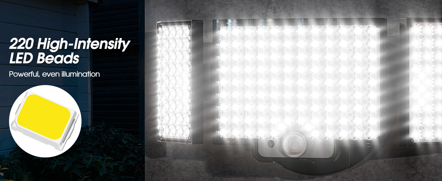220 High-Intensity LED Beads