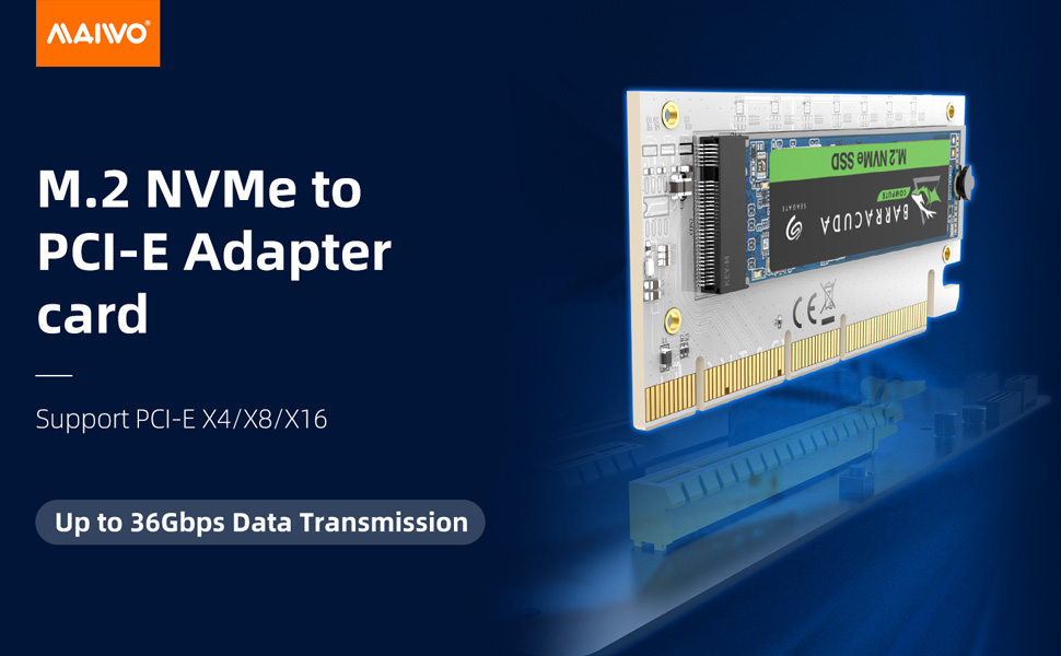 M.2 NVMe TO PCIE Card