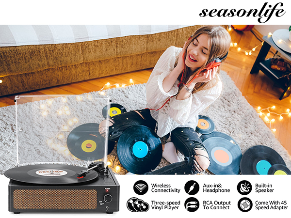 seasonlife record player