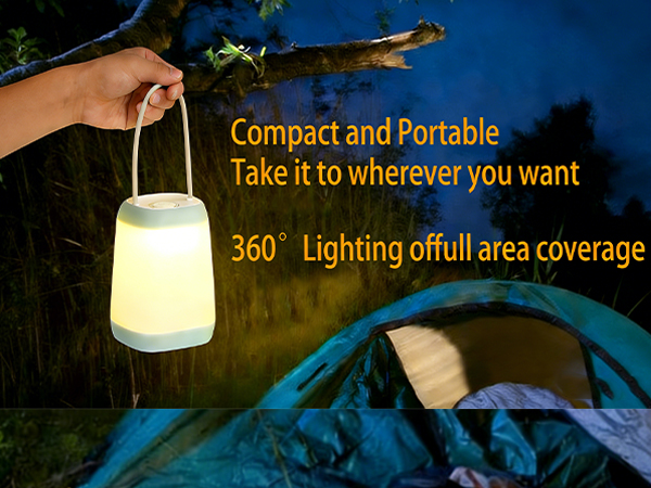 3 Pack Rechargeable LED Camping Light, Camping Lantern