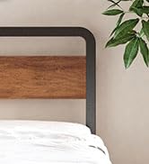 Lutown-Teen 12 Inch Twin XL Bed Frames with Wooden Headboard and Footboard, No Box Spring Needed,...
