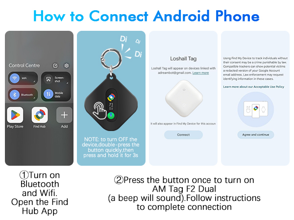 iOS and Android Keys Finder Item Locator