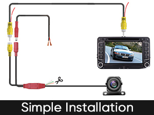 license plate backup camera
