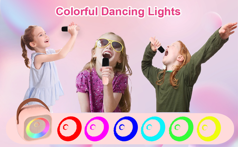 Mini Karaoke Machine for Kids Adults