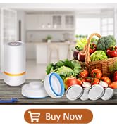 Electric Mason Jar Vacuum Sealer Food Vacuum Saver Can Sealer Jar Seal Pump Kit 