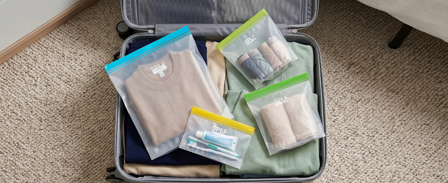 clear travel bags