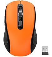 Wireless Mouse With Side Buttons Suitable for Laptops PC Chromebook Mac MacBook Silent Mouse with...