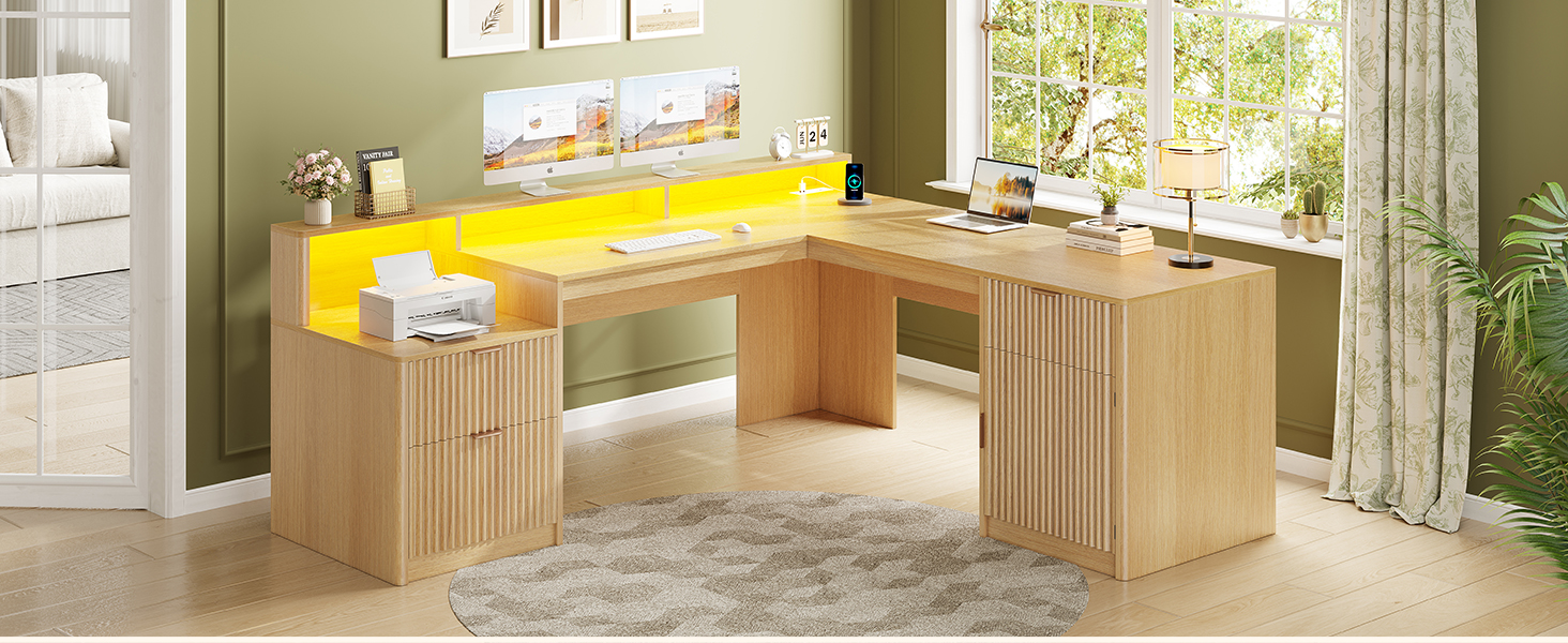 Modern L Shaped Desk