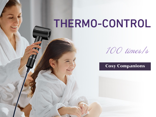 Makes it safe and easy for everyone to use the hair dryer and have a good experience.