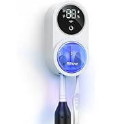 Bitvae Toothbrush Cleaner &amp; Toothbrush Holder, Cleaning and Air Drying, LED Smart Screen, Recharg...