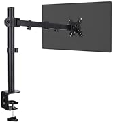 Livotica Single Monitor Desk Mount, Heavy Duty Adjustable Monitor Stand for 13"-32" Screen, Monit...