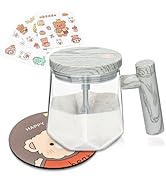 Self Stirring Mug , Electric High Speed Mixing Cup, 400ml Self Stirring Coffee Mug with Lid, High...