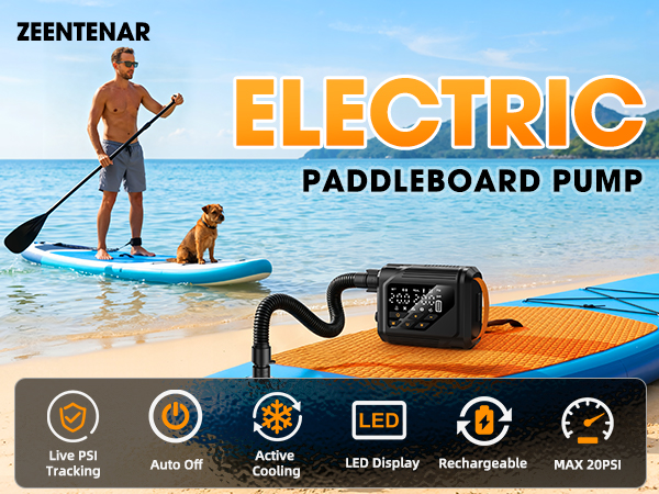 paddle board electric pump