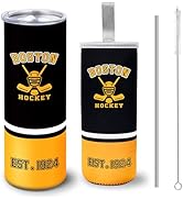 Veminei Tumbler 20oz Straight Skinny Car Cups With Insulated Cup Sleeve Portable Handle, Sports T...