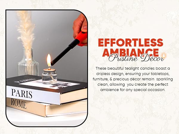 refillable oil candles
