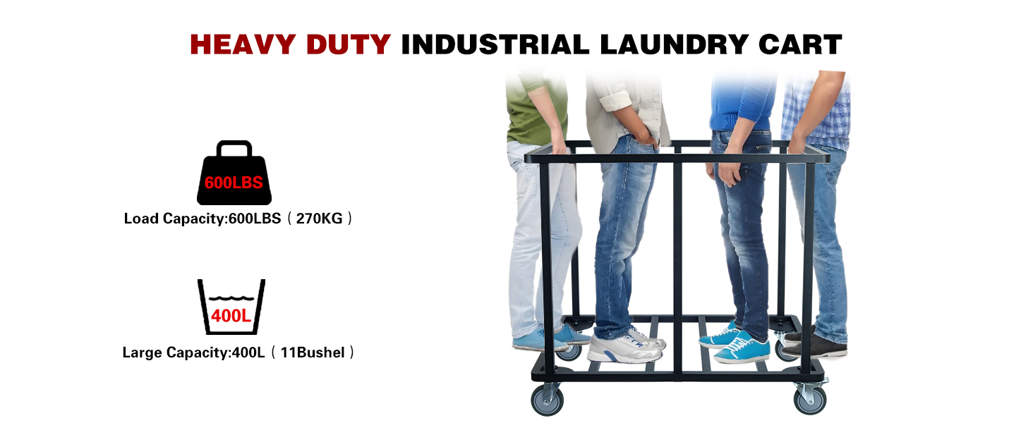 Rolling Laundry Cart