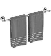 Luxbaro 24 Inch Brushed Nickel Towel Bar, Thicken Towel Rack for Bathroom Wall Mounted, SUS304 St...