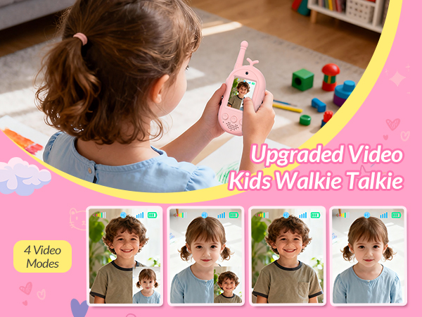 video kids walkie talkies