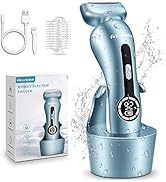Akunbem Electric Razors for Women for Legs Bikini Trimmer Electric Shaver for Women Underarm Publ...