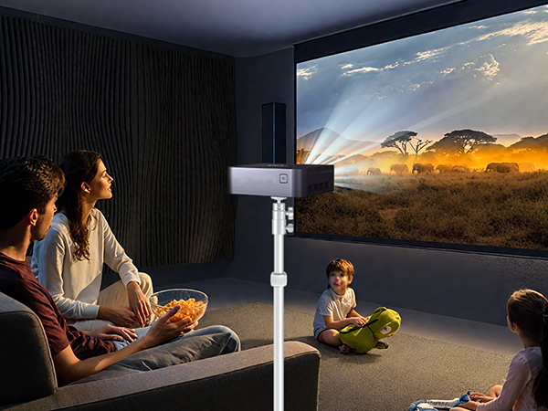 White Projector Stand