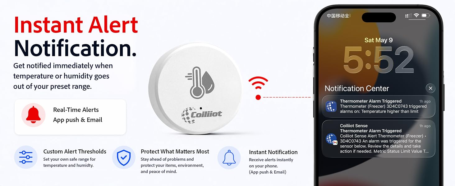 Instant Alert Notification