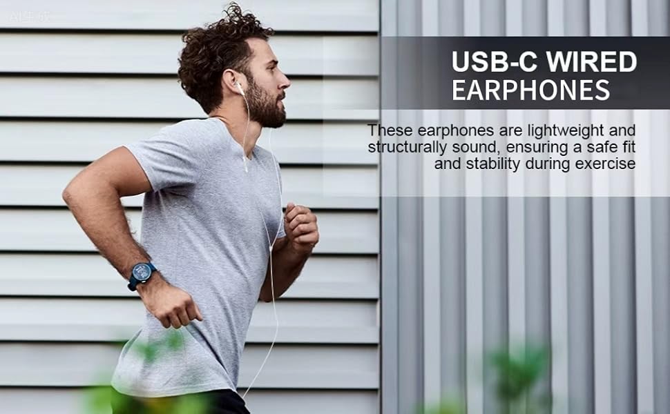 USB C Wired Earphones