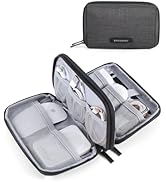 BAGSMART Electronics Organizer Travel Case, Travel Cable Organizer Pouch, Charger Organizer, Trav...