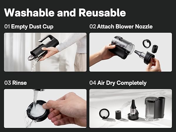 car vacuum cleaner cordless hanheld vacuum portable electric compressed air duster air blower 